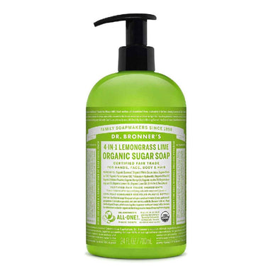 Sugar Soap Lemongrass Lime - Dr Bronners